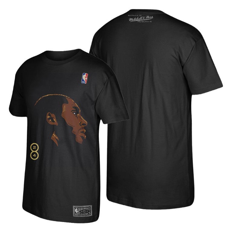 Men's Los Angeles Lakers Kobe Bryant #24 NBA Classic Limited Edition 2020 8.24 Mamba Week Black Basketball T-Shirt NHT5583QA